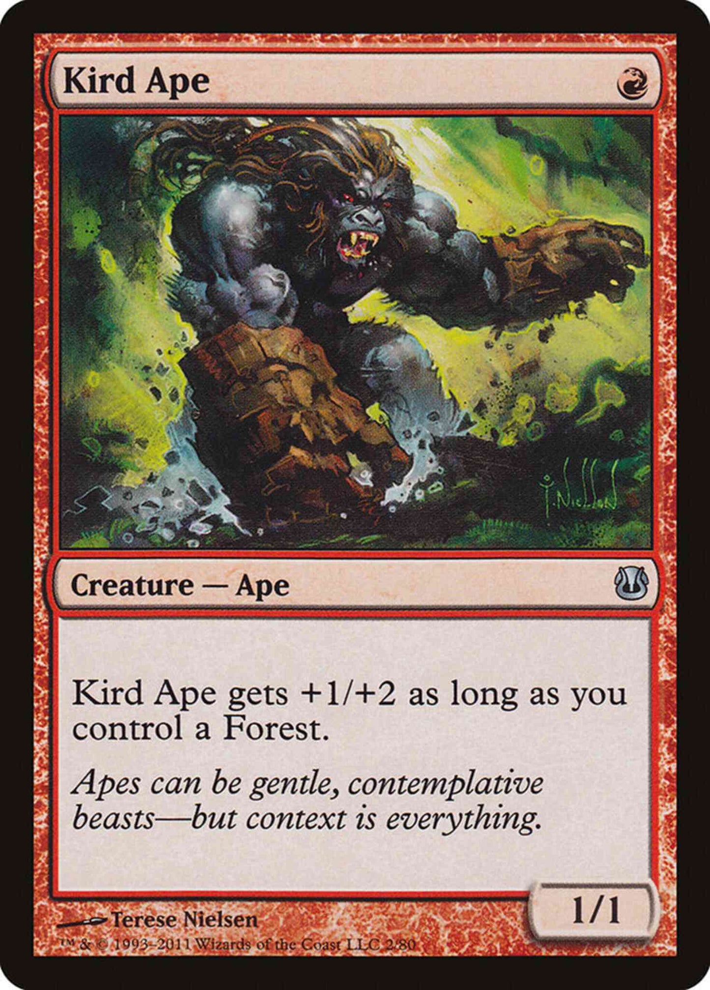 Kird Ape [2] [Duel Decks: Ajani vs. Nicol Bolas] [Non-Foil]