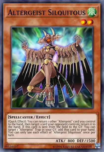 Altergeist Silquitous - SP18-EN030 - Starfoil Rare - 1st Edition