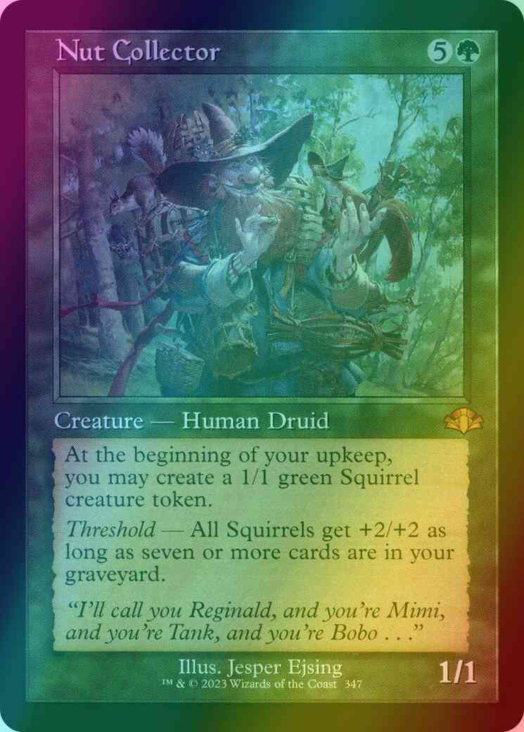 Nut Collector [347] [Retro Frame] [Dominaria Remastered] [Foil]