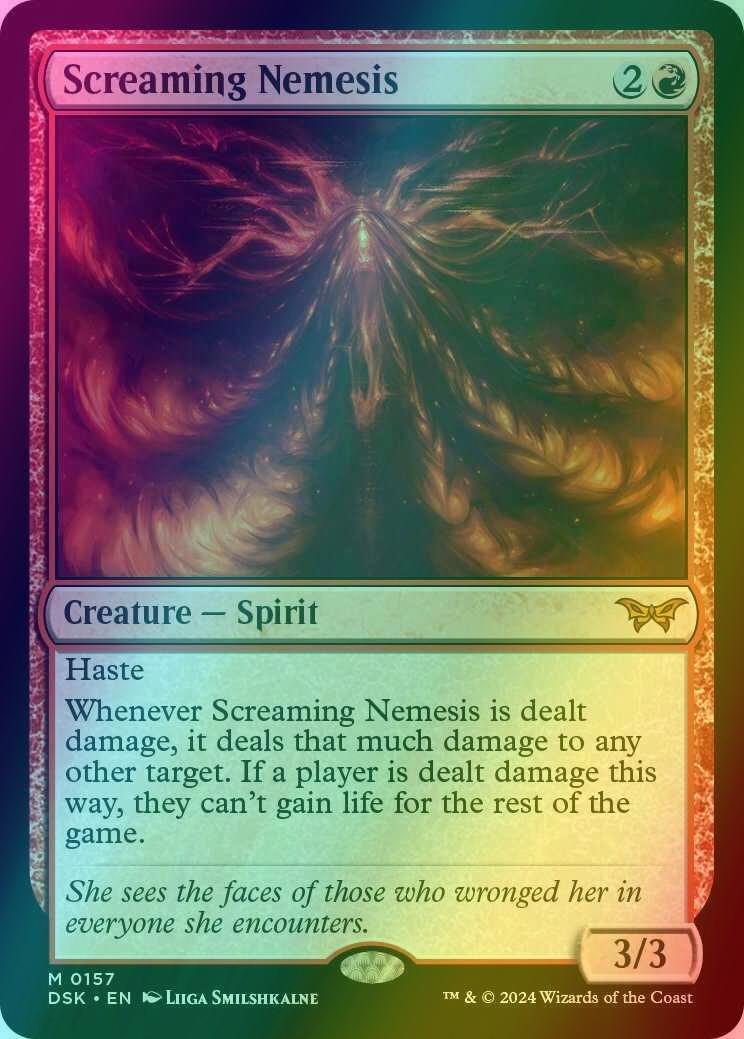 Screaming Nemesis [157] [Duskmourn: House of Horror] [Foil]
