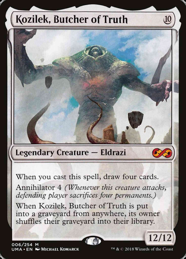 Kozilek, Butcher of Truth [6] [Ultimate Masters] [Non-Foil]
