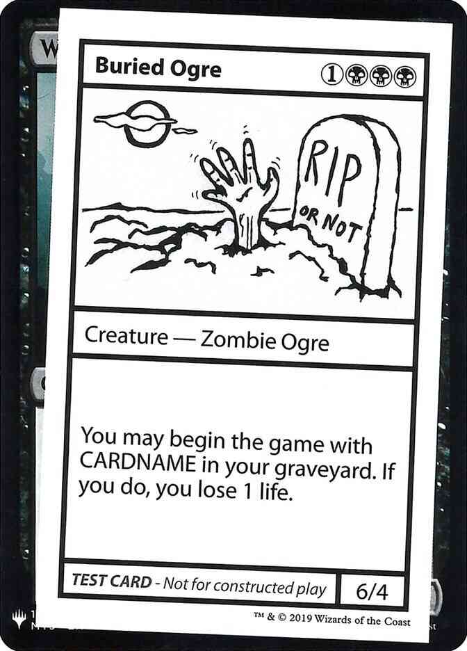 Buried Ogre - Symbol [36] [Mystery Booster Playtest Cards 2019] [Non-Foil]