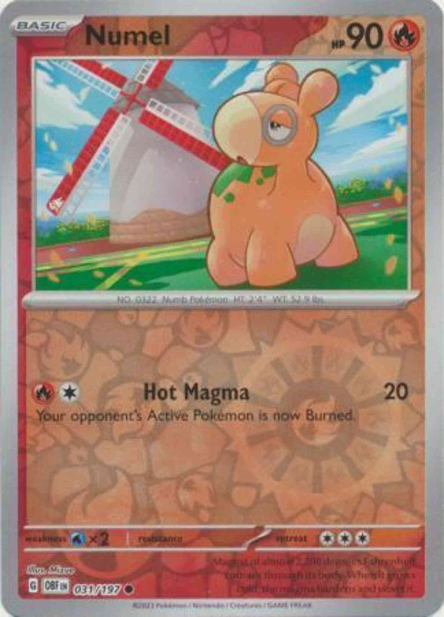Numel - 031/197 - Common [sv03-031] [Reverse Holo]