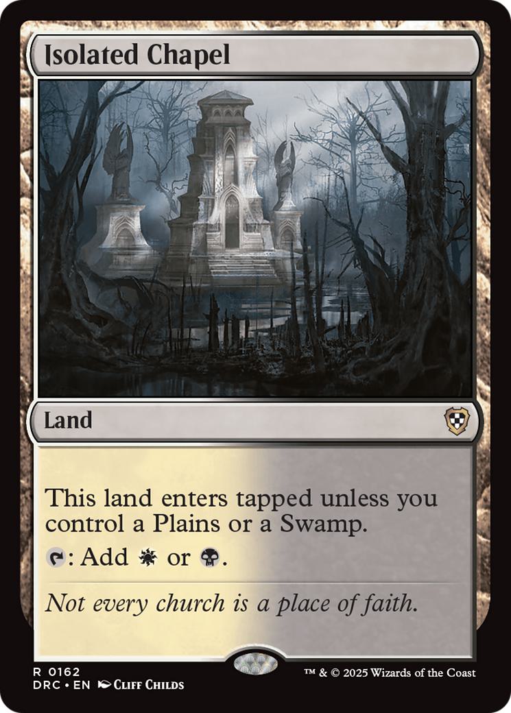 Isolated Chapel [162] [Aetherdrift: Commander] [Non-Foil]