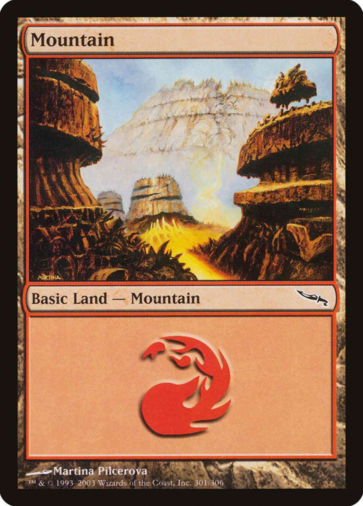 Mountain [301] [Mirrodin] [Non-Foil]
