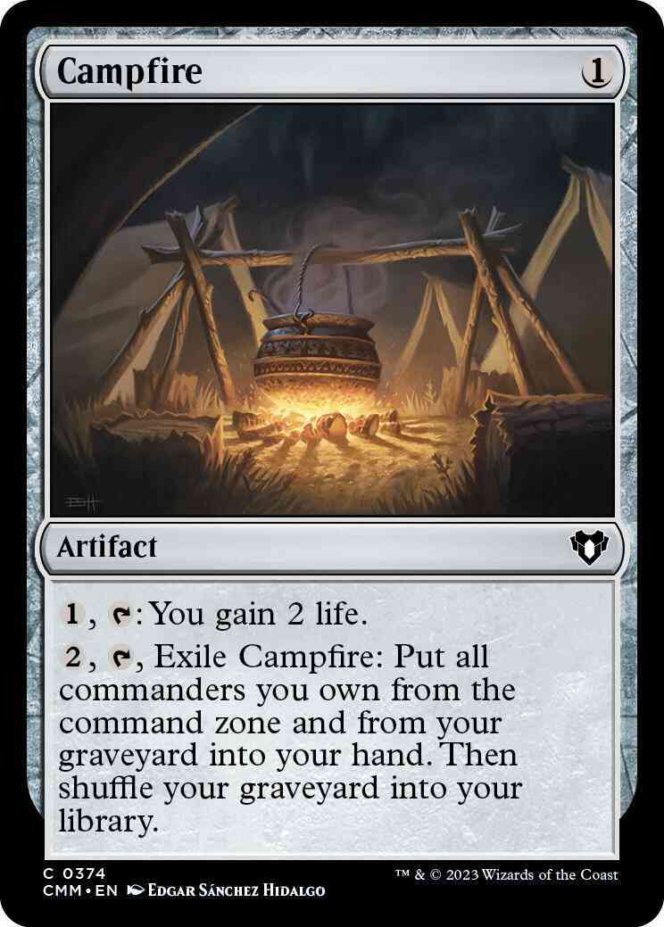 Campfire [374] [Commander Masters] [Non-Foil]