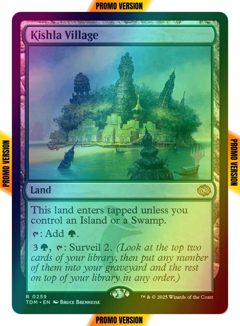 Kishla Village [259p] [Promo Pack] [Tarkir: Dragonstorm: Promos] [Foil]