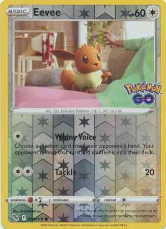 Eevee - 054/078 - Common [pgo-054] [Reverse Holo]