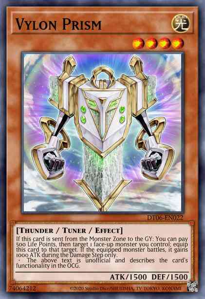 Vylon Prism - BP02-EN108 - Mosaic Rare - 1st Edition