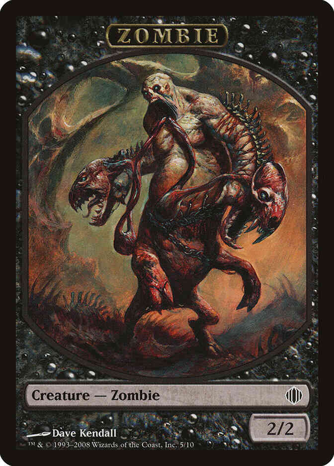 Zombie Token [05] [Shards of Alara Tokens] [Non-Foil]
