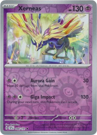 Xerneas - 088/191 - Uncommon [sv08-088] [Reverse Holo]