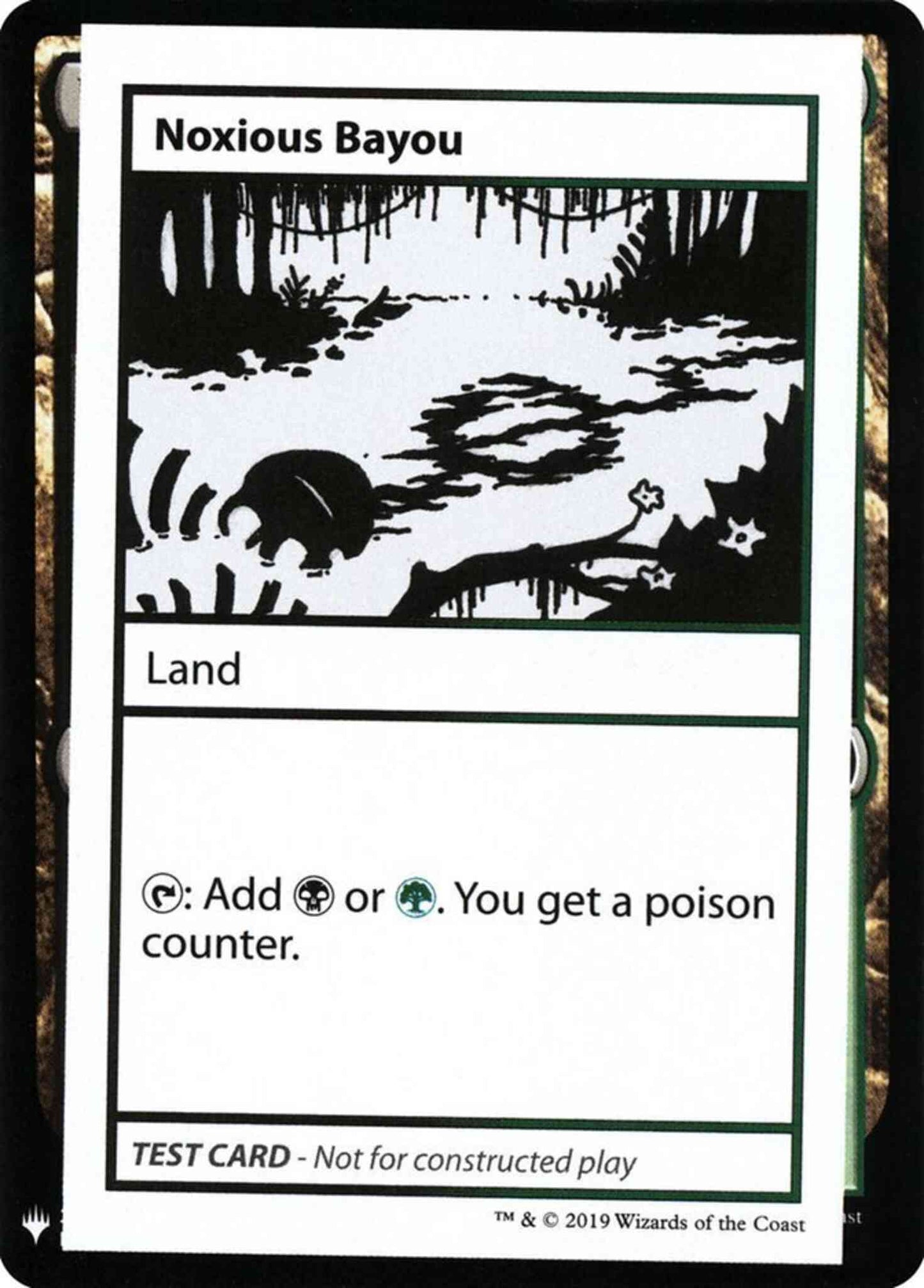 Noxious Bayou - Symbol [118] [Mystery Booster Playtest Cards 2019] [Non-Foil]