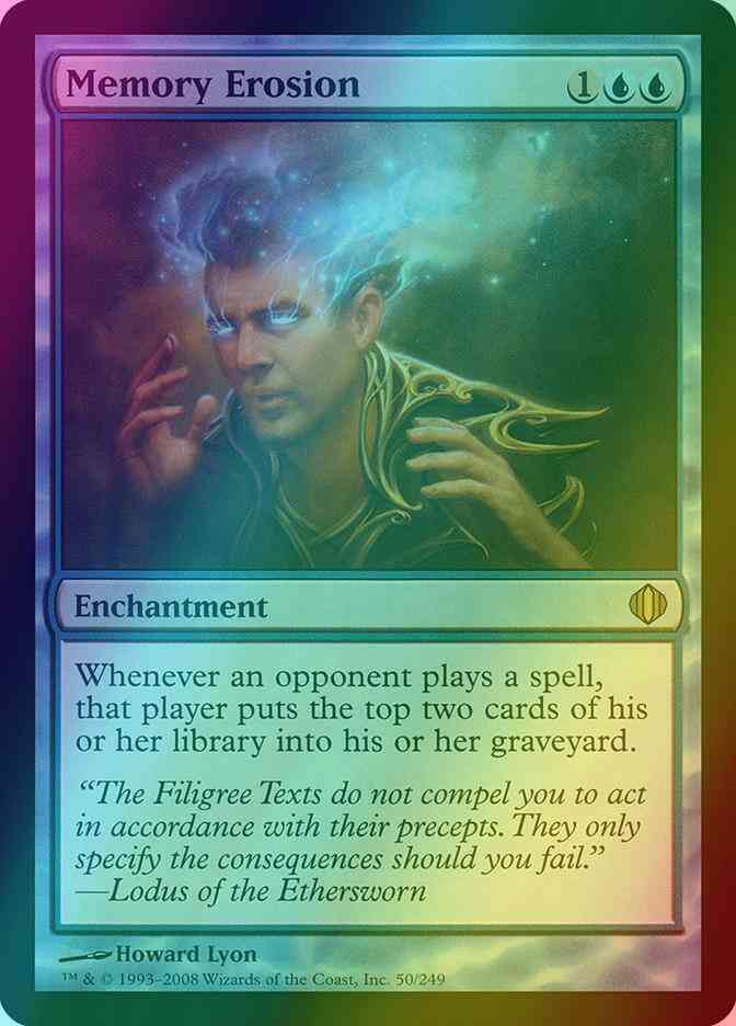 Memory Erosion [50] [Shards Of Alara] [Foil]
