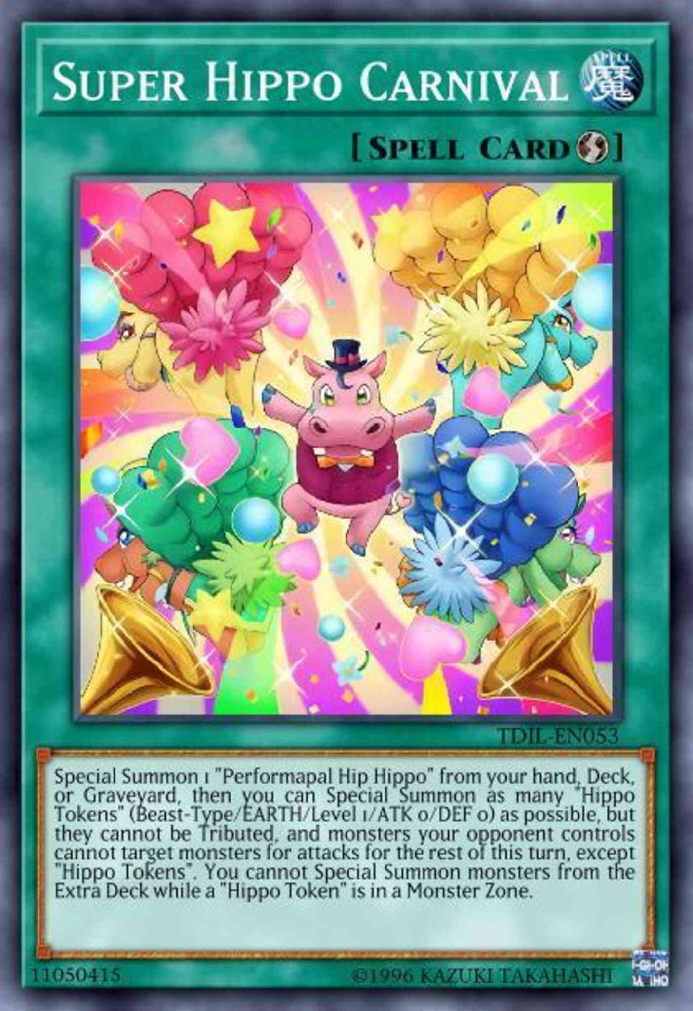 Super Hippo Carnival - MP17-EN097 - Common - 1st Edition