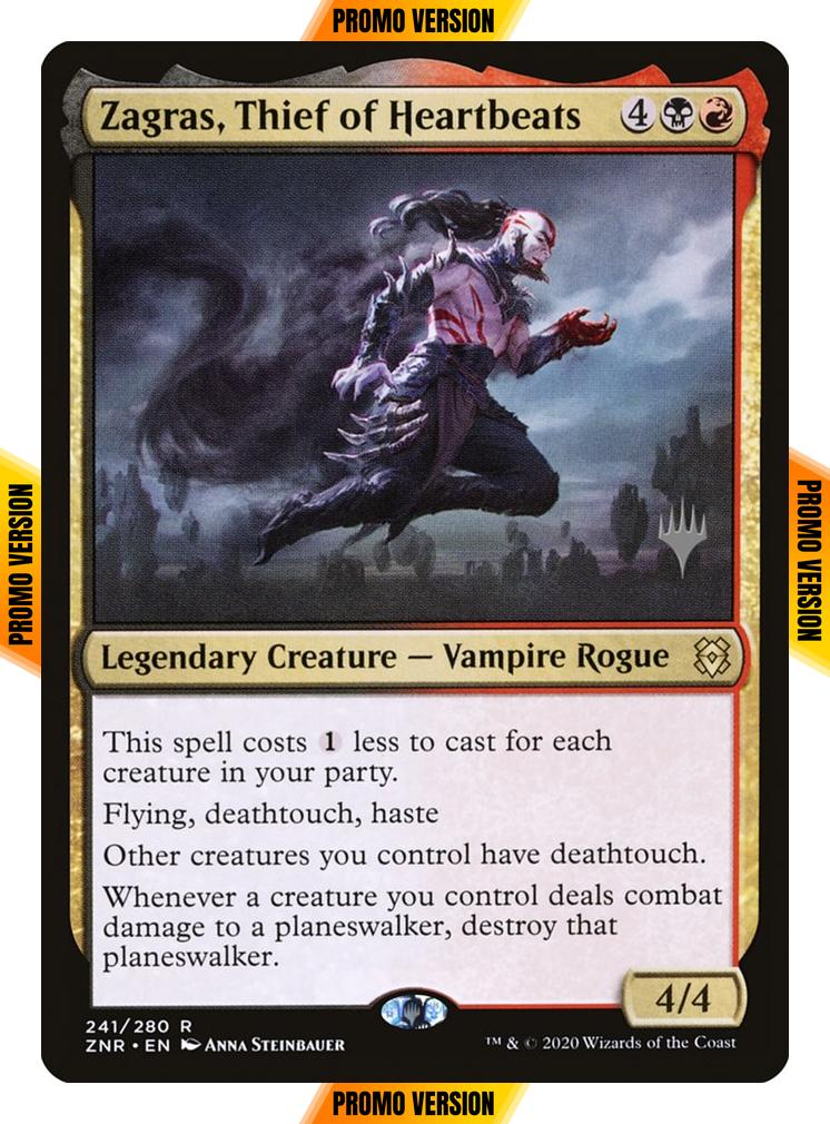 Zagras, Thief of Heartbeats [Promo Pack] [241p] [Zendikar Rising Promos] [Non-Foil]