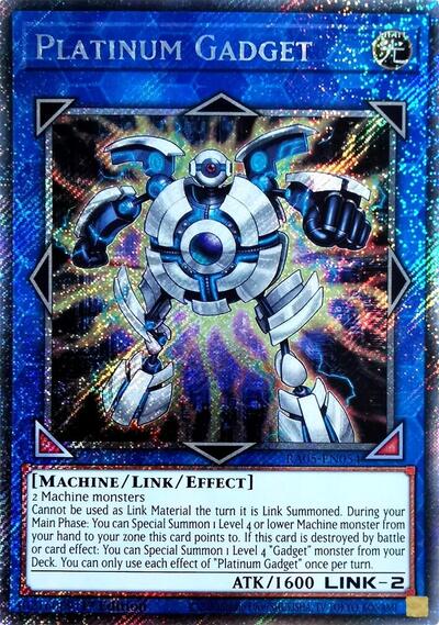 Platinum Gadget - RA05-EN054 - Platinum Secret Rare - 1st Edition