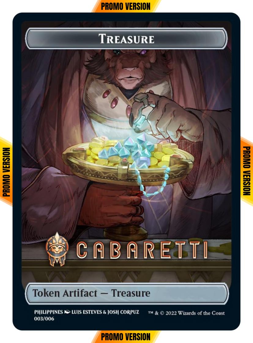 Treasure Token [03] [Philippines] [Streets of New Capenna Southeast Asia Tokens] [Non-Foil]