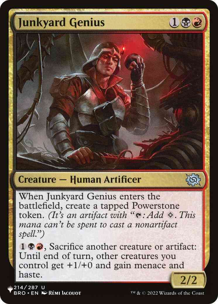 Junkyard Genius [BRO-214] [The List] [Non-Foil]