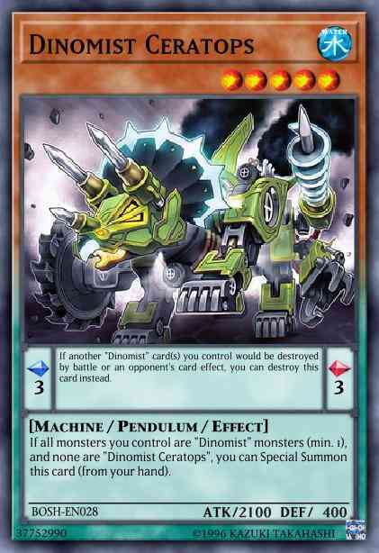 Dinomist Ceratops - BOSH-EN028 - Common - Unlimited