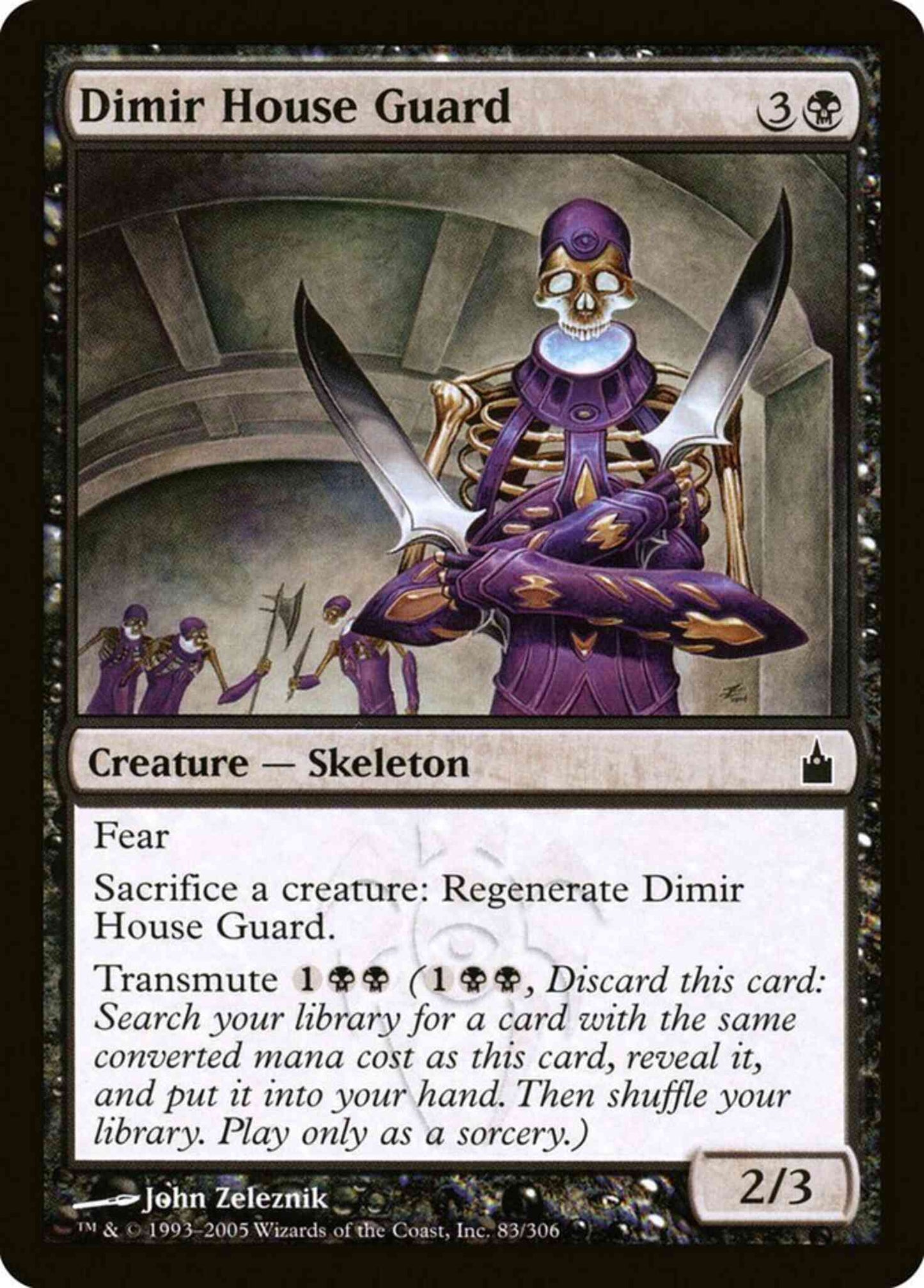 Dimir House Guard [83] [Ravnica City Of Guilds] [Non-Foil]