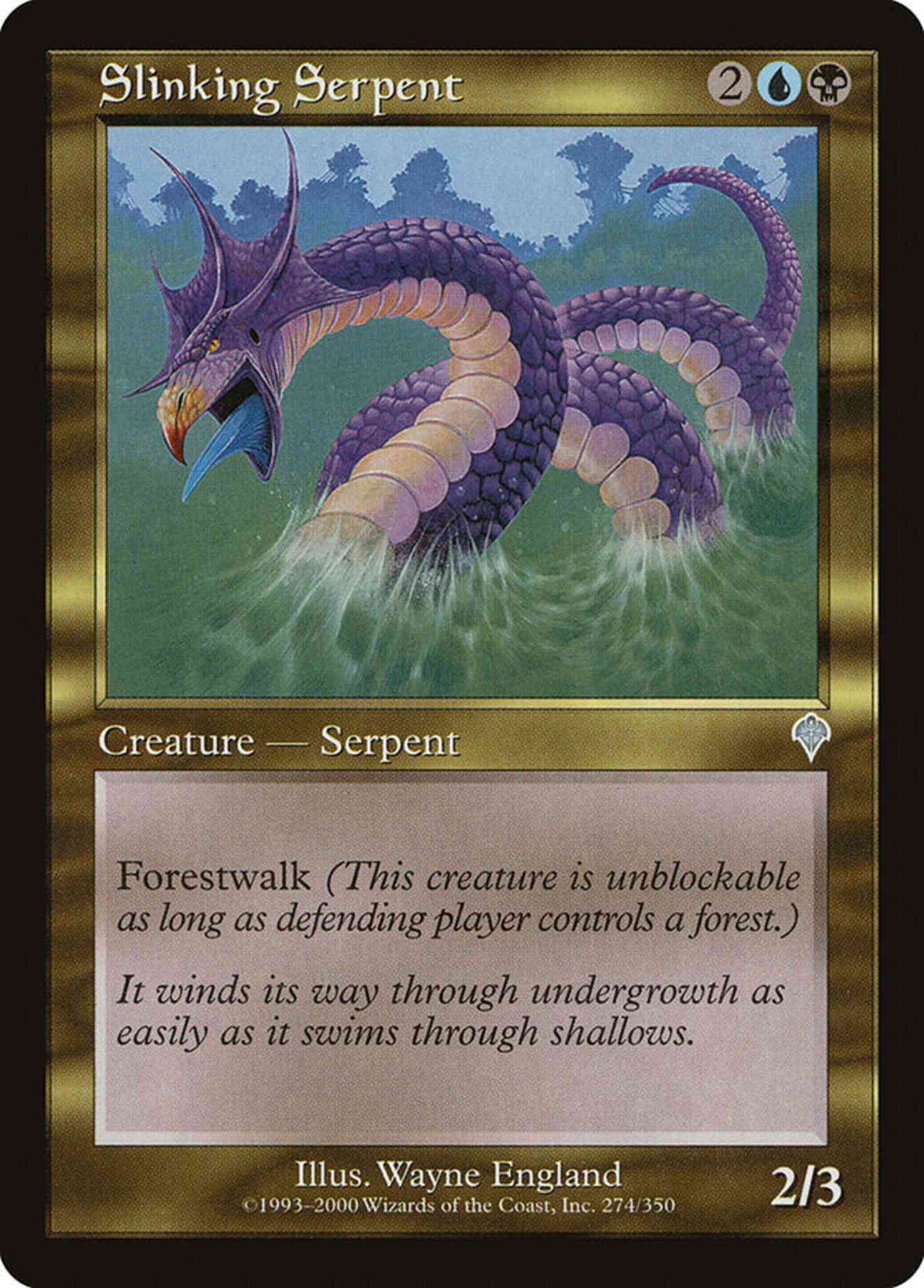 Slinking Serpent [274] [Invasion] [Non-Foil]