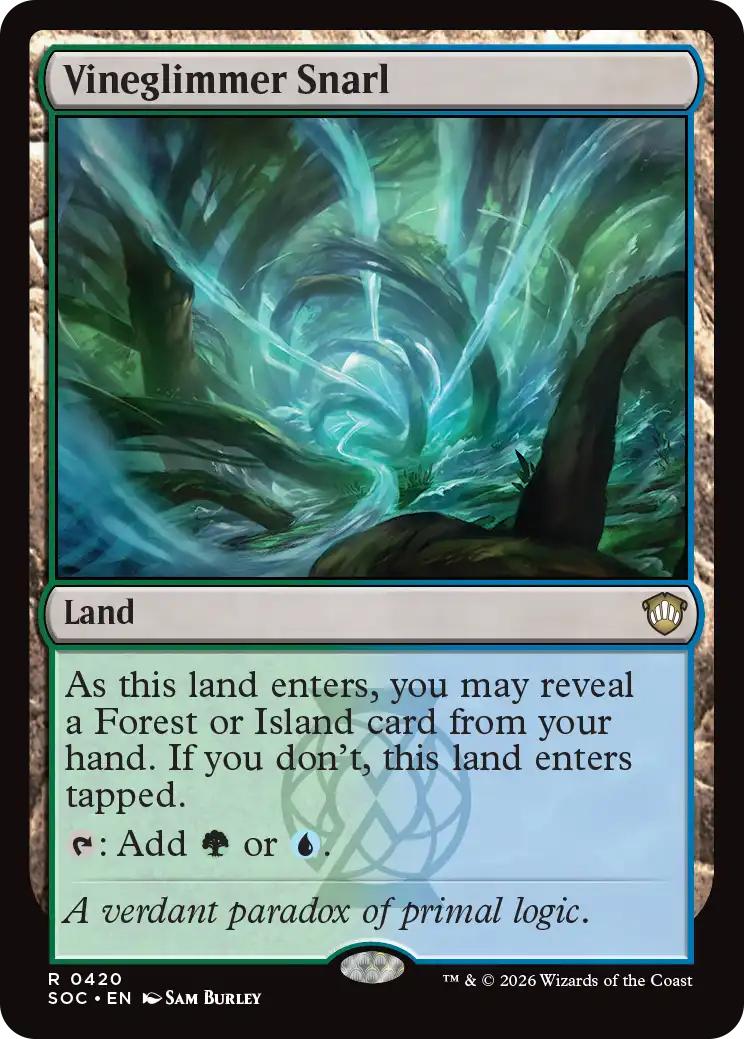 Vineglimmer Snarl [420] [Secrets of Strixhaven: Commander] [Non-Foil]