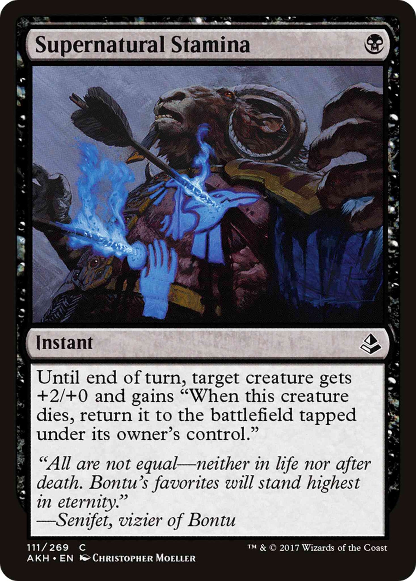 Supernatural Stamina [111] [Amonkhet] [Non-Foil]