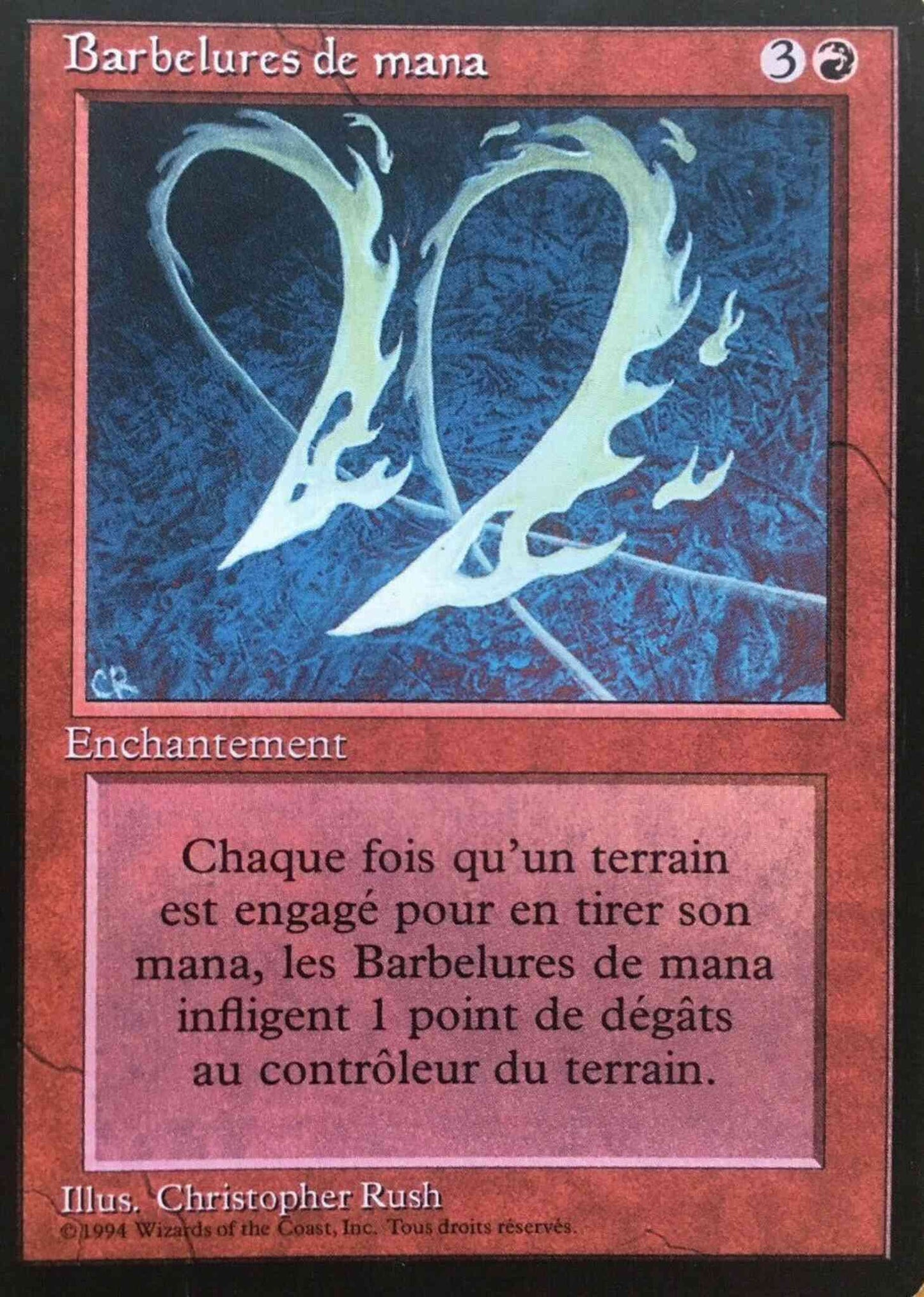 Manabarbs - French [165] [Foreign Black Border: French] [Non-Foil]