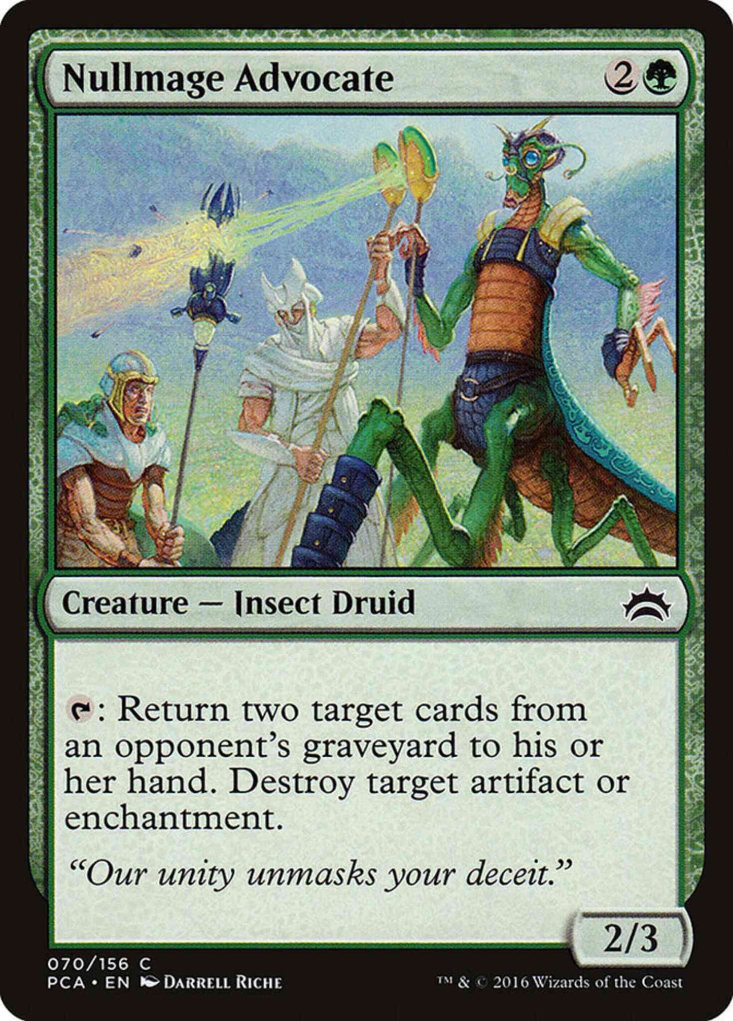 Nullmage Advocate [70] [Planechase Anthology] [Non-Foil]