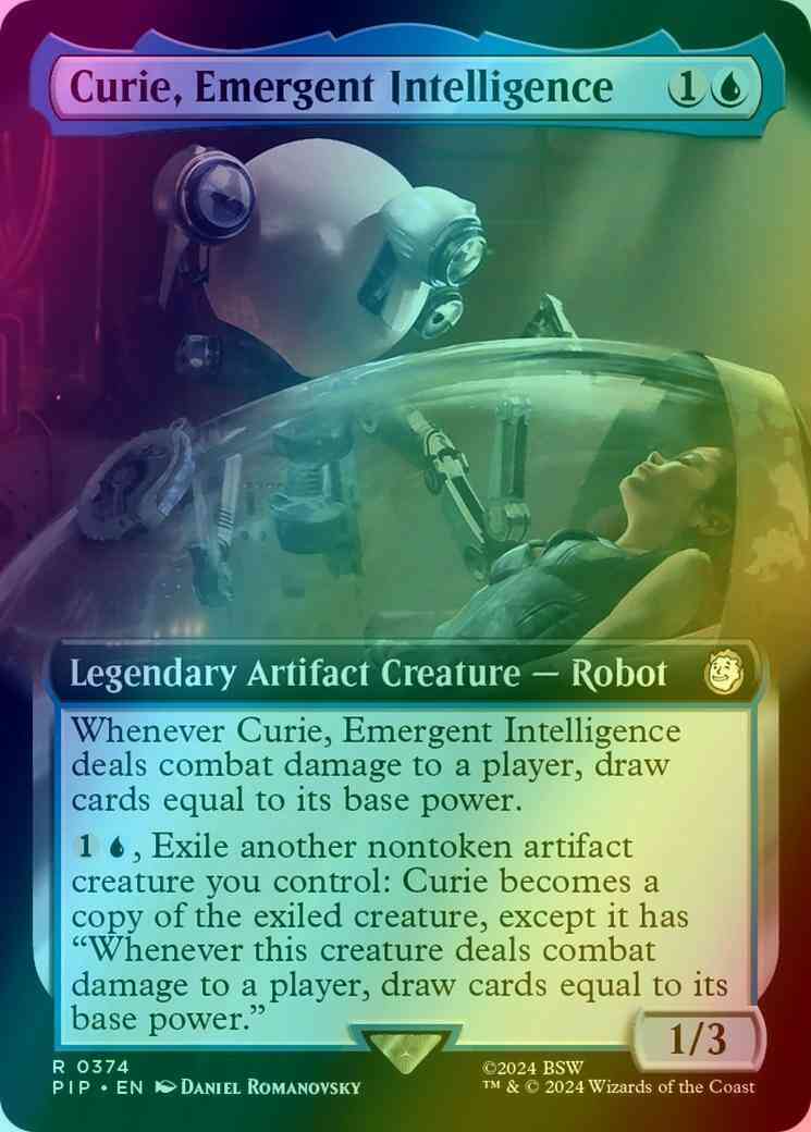 Curie, Emergent Intelligence [374] [Extended Art] [Fallout] [Foil]