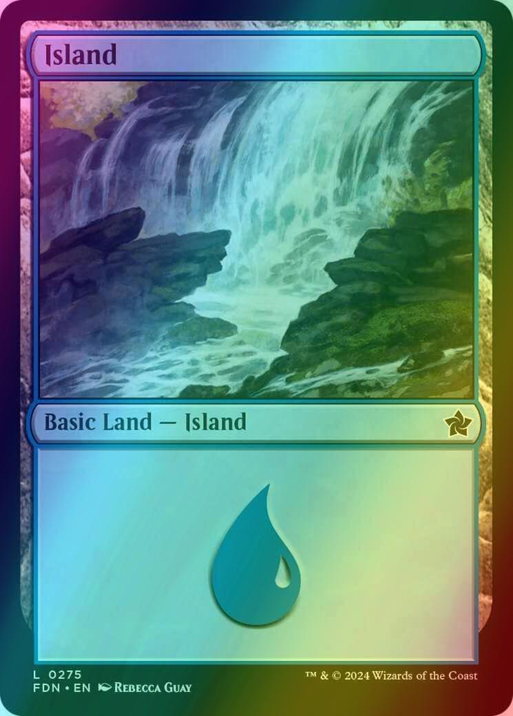 Island [275] [Foundations] [Foil]