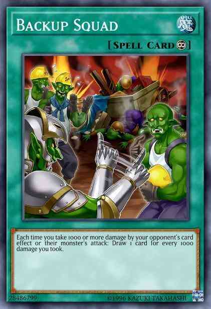 Backup Squad - CIBR-EN065 - Rare - Unlimited