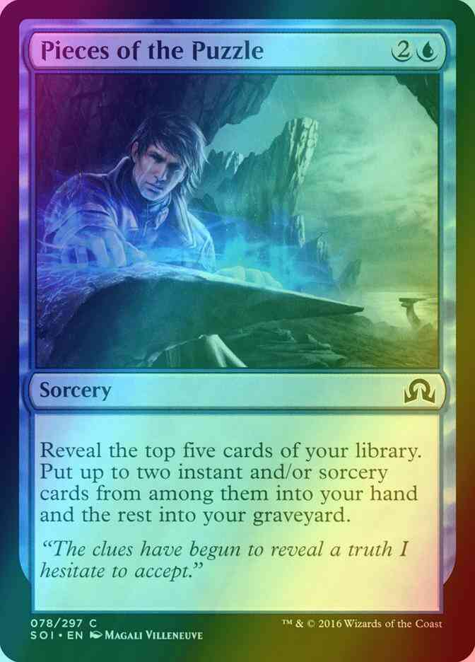 Pieces of the Puzzle [78] [Shadows over Innistrad] [Foil]