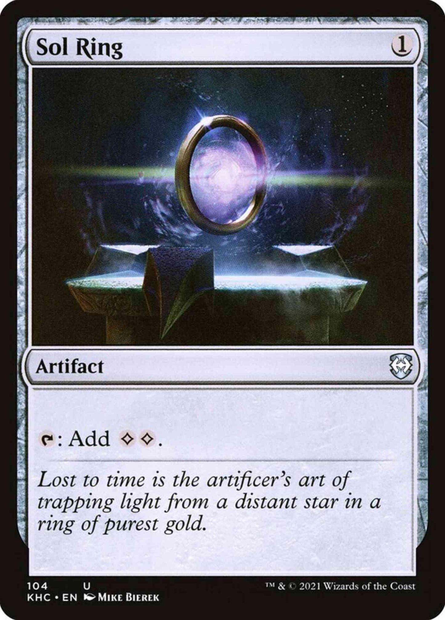 Sol Ring [104] [Kaldheim Commander] [Non-Foil]