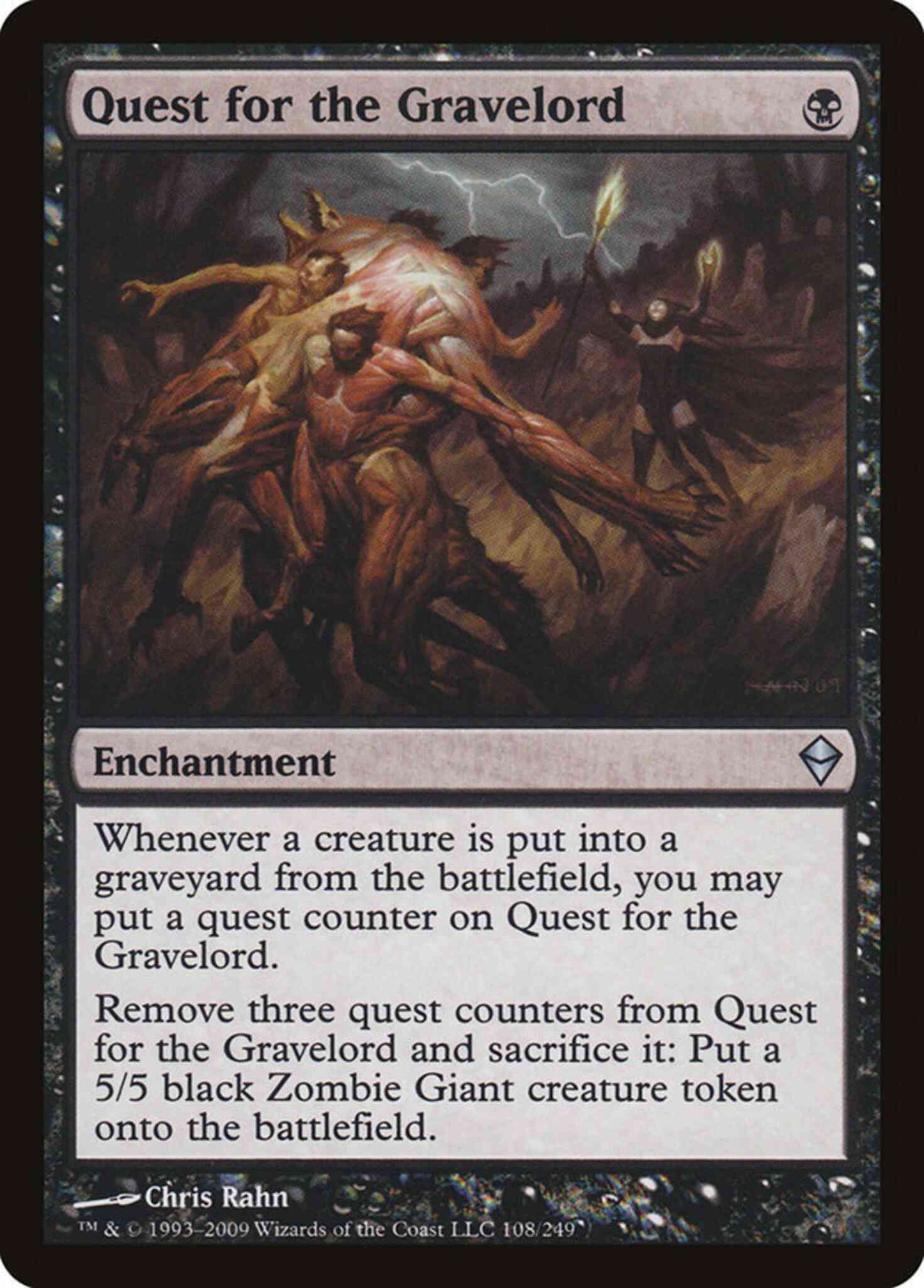 Quest for the Gravelord [108] [Zendikar] [Non-Foil]