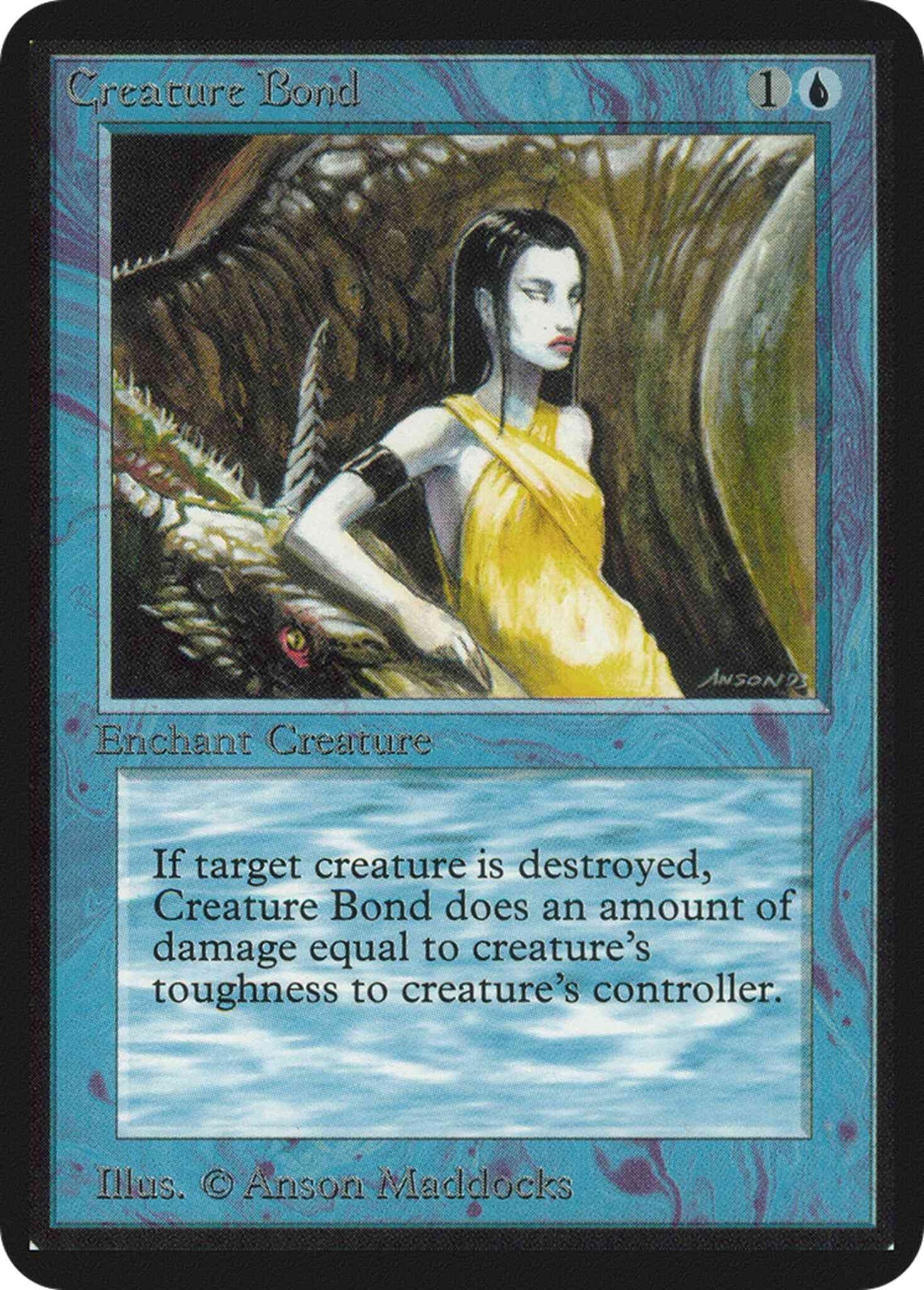 Creature Bond [55] [Limited Edition Alpha] [Non-Foil]