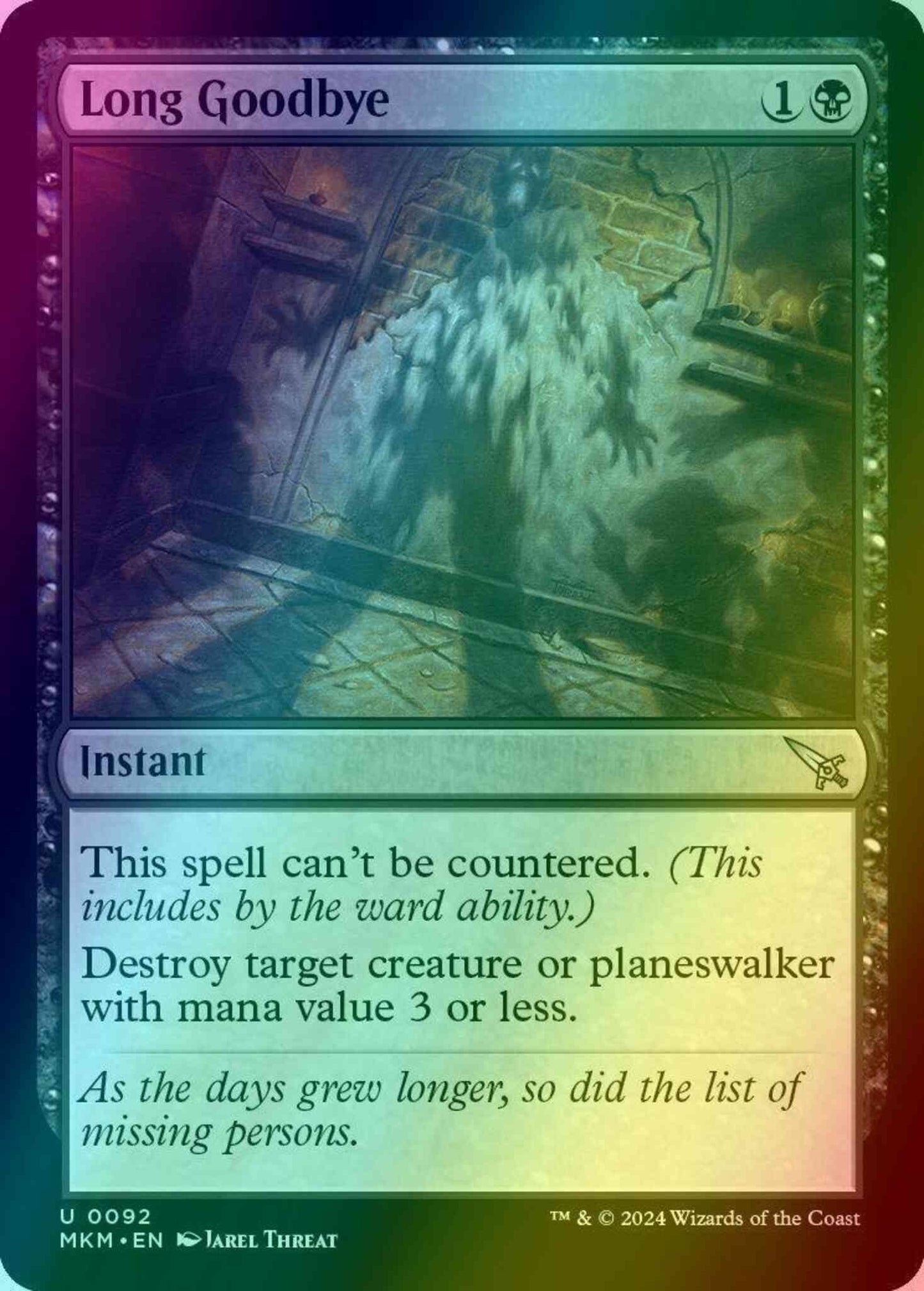 Long Goodbye [92] [Murders at Karlov Manor] [Foil]