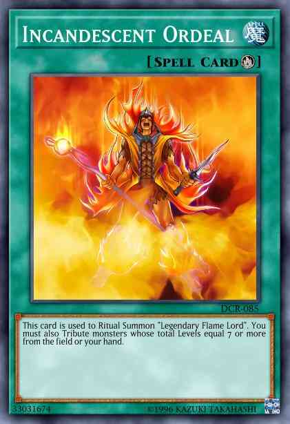 Incandescent Ordeal - DCR-085 - Common - 1st Edition
