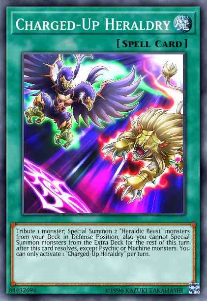 Charged-Up Heraldry - IGAS-EN060 - Common - Unlimited