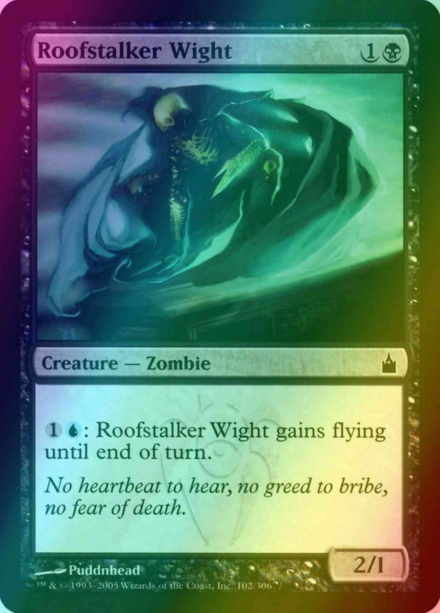 Roofstalker Wight [102] [Ravnica City Of Guilds] [Foil]