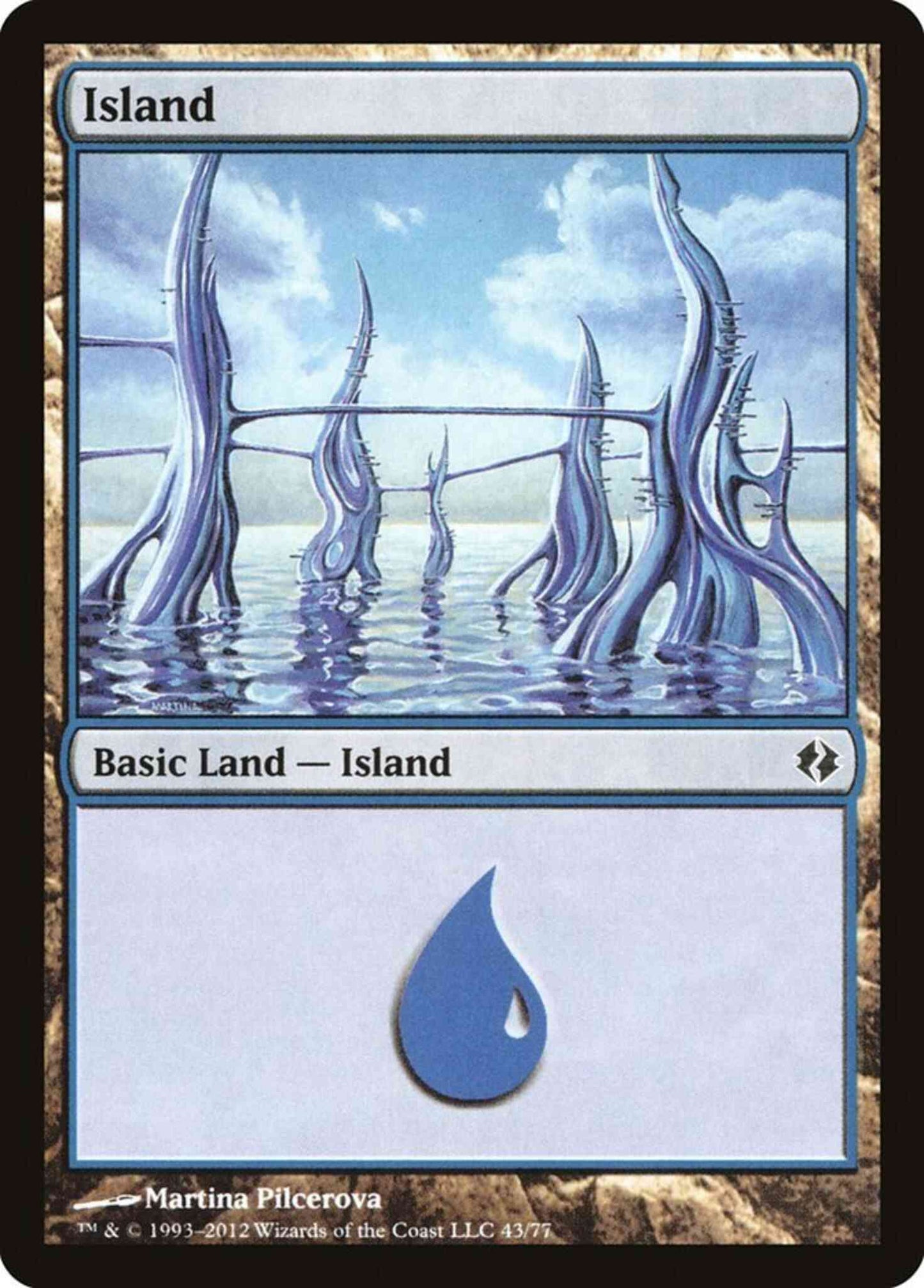 Island [43] [Duel Decks Venser vs Koth] [Non-Foil]