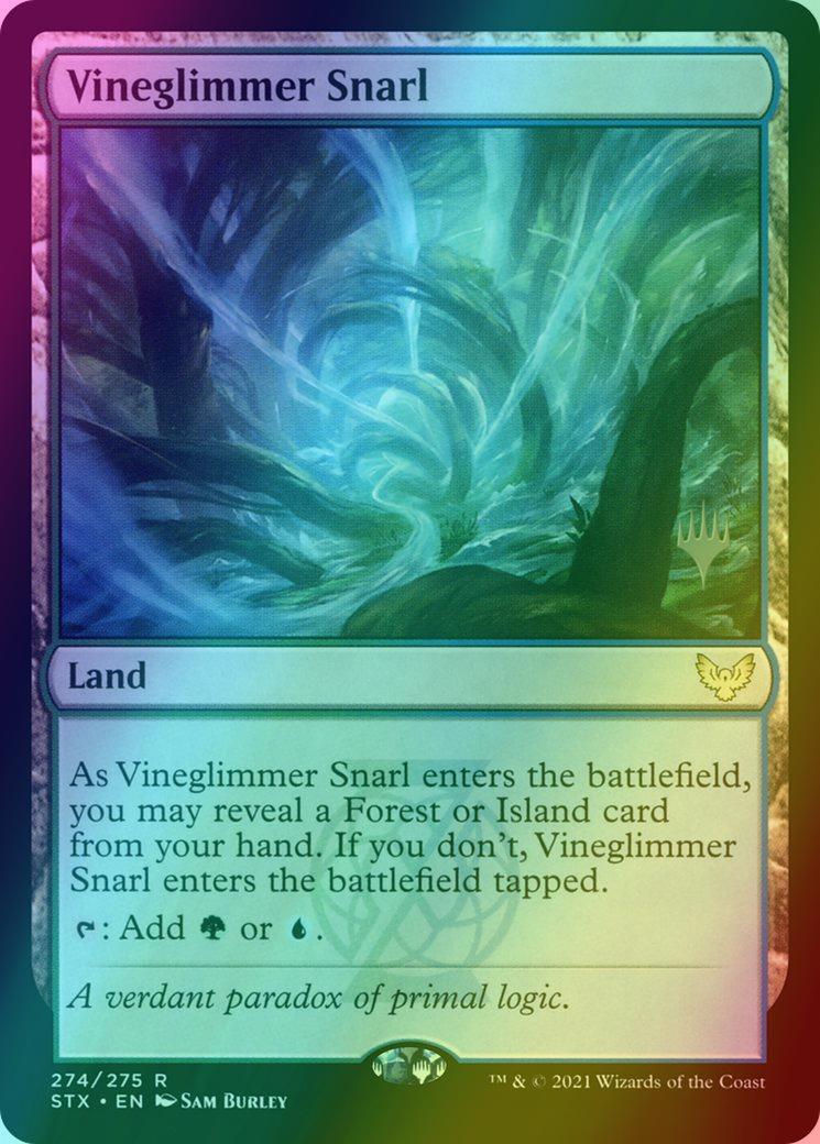 Vineglimmer Snarl [Promo Pack] [274p] [Strixhaven: School of Mages Promos] [Foil]