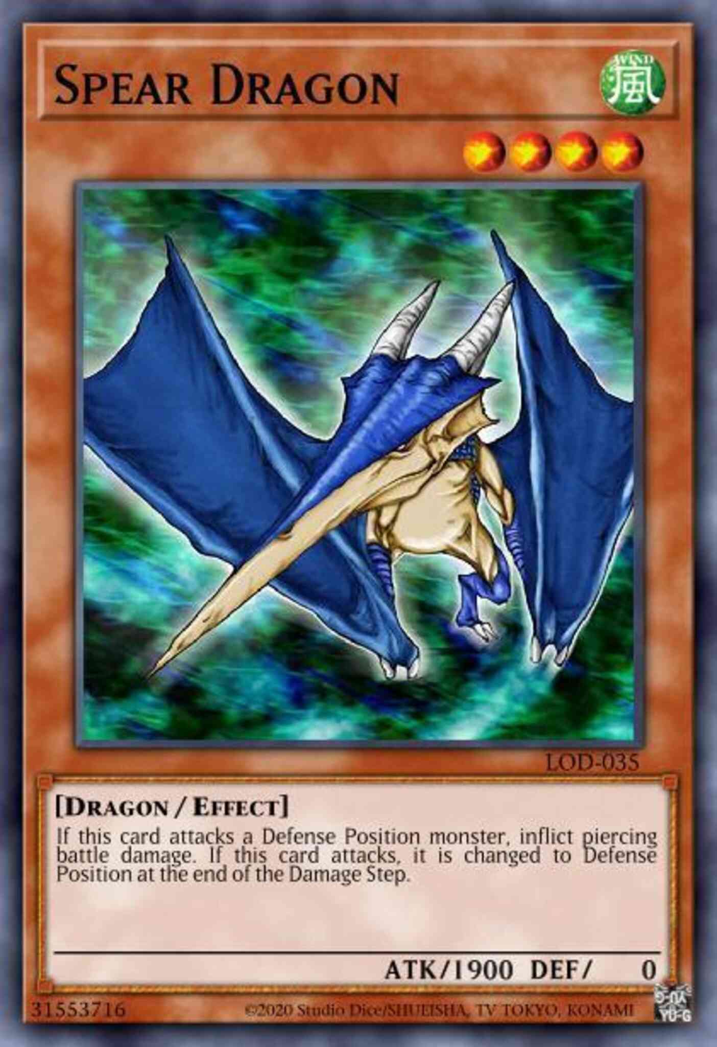 Spear Dragon - SBCB-EN095 - Common - 1st Edition