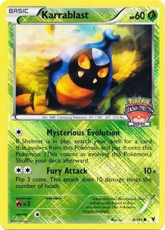 Karrablast - 8 - Promotional - Crosshatch Holo City Championships 2011 [Reverse Holo]