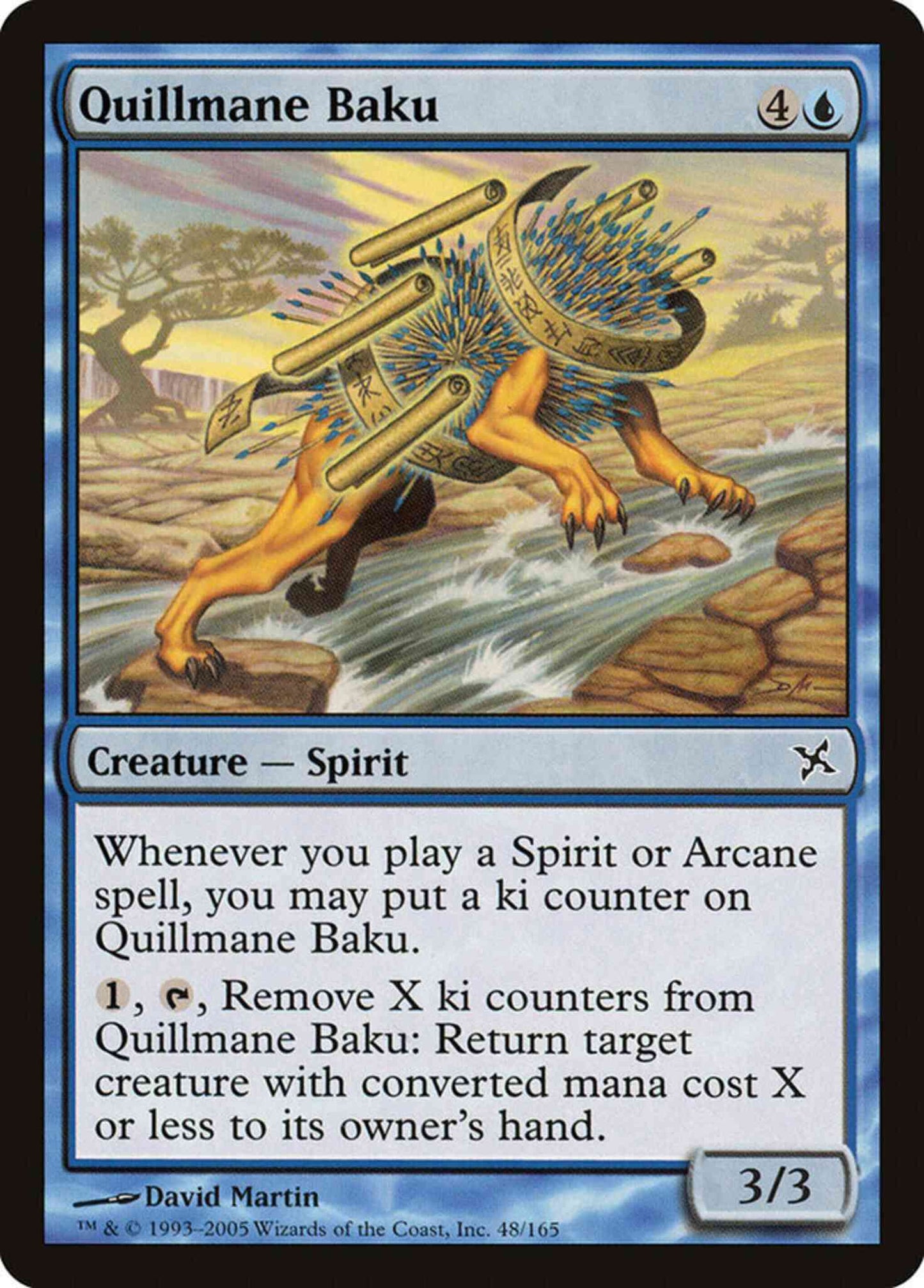 Quillmane Baku [48] [Betrayers of Kamigawa] [Non-Foil]