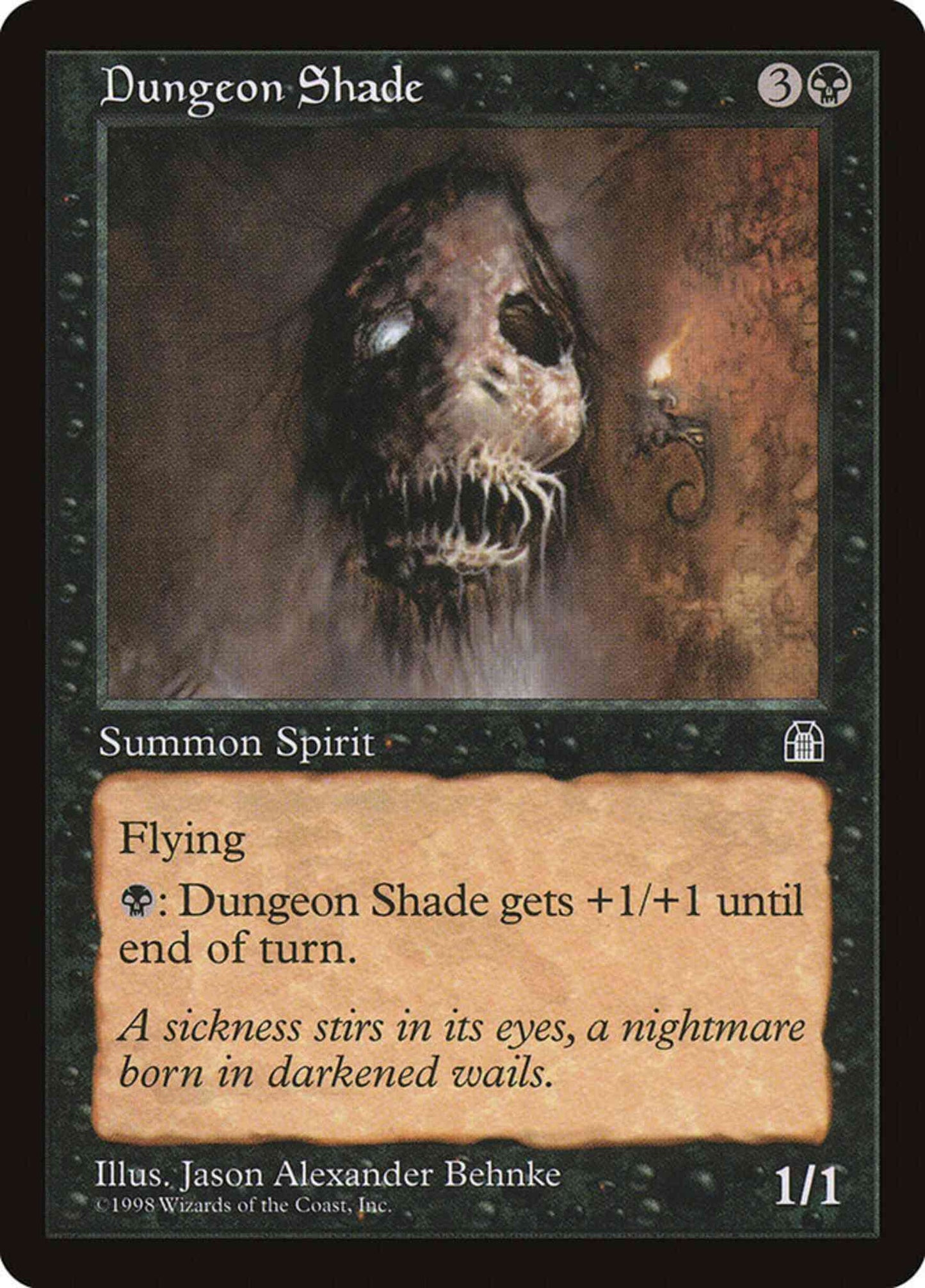 Dungeon Shade [58] [Stronghold] [Non-Foil]