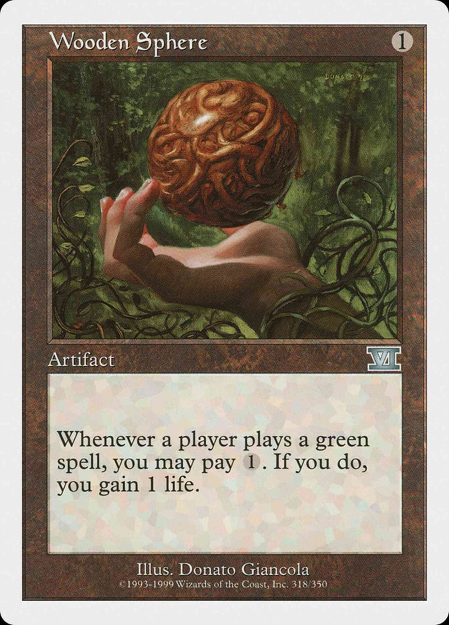 Wooden Sphere [318] [Classic Sixth Edition] [Non-Foil]