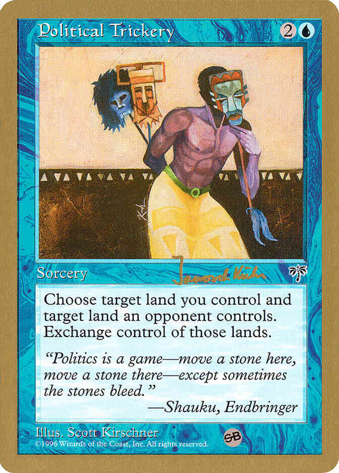 Political Trickery [jk81sb] [World Championship Decks 1997] [Non-Foil]