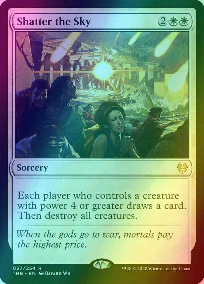 Shatter the Sky [37] [Theros Beyond Death] [Foil]