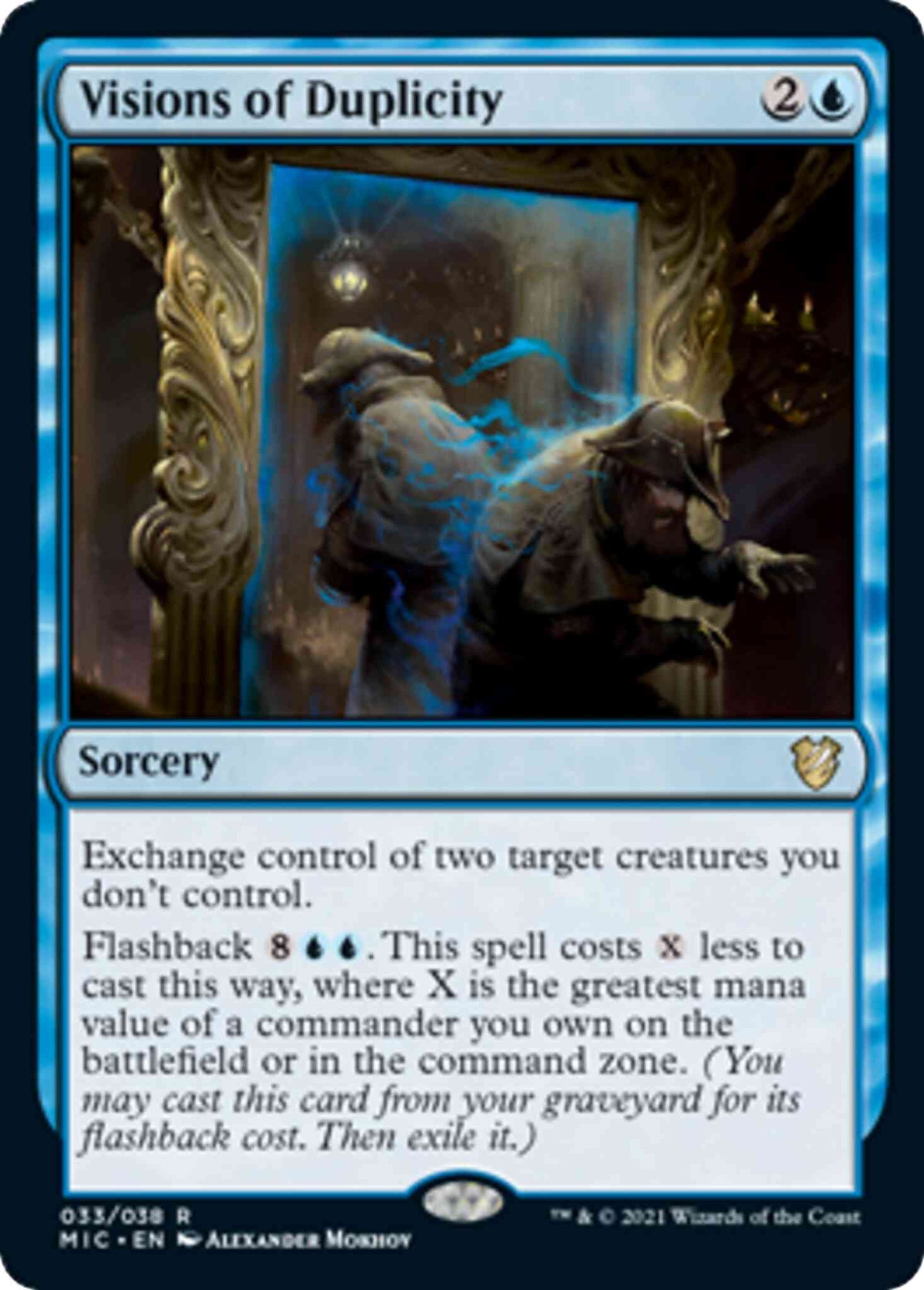 Visions of Duplicity [33] [Innistrad: Midnight Hunt: Commander] [Non-Foil]